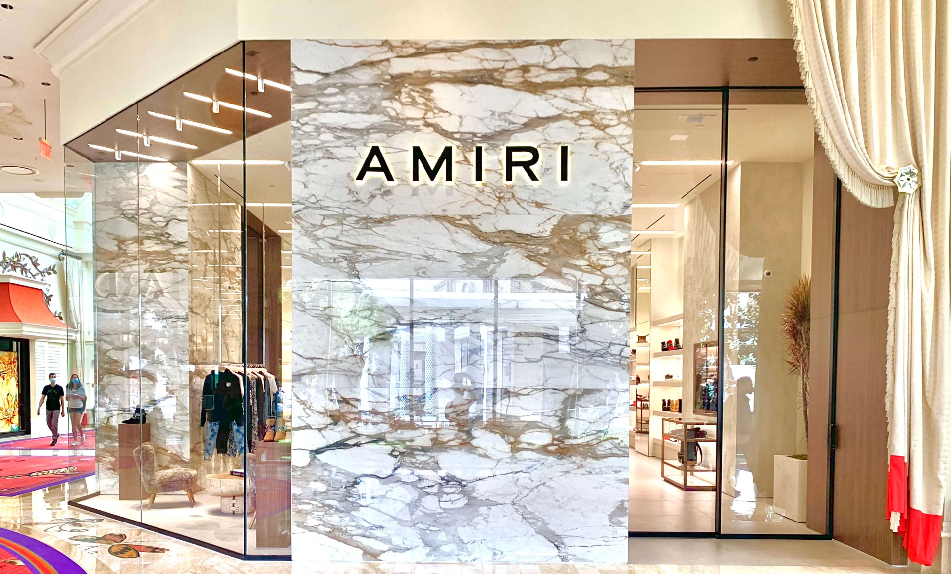 Amiri boutique in Wynn