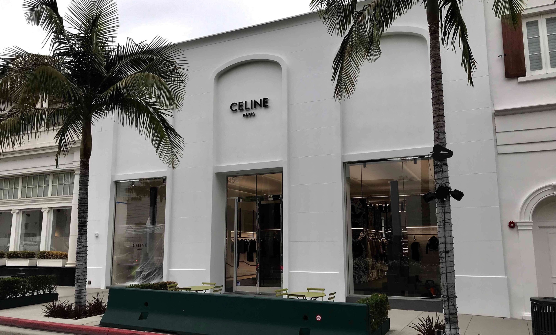 Celine boutique in Beverly Hills
