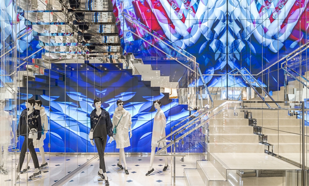 Dior boutique in Beverly Hills