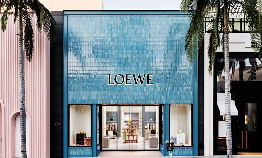 Loewe boutique in Rodeo Drive
