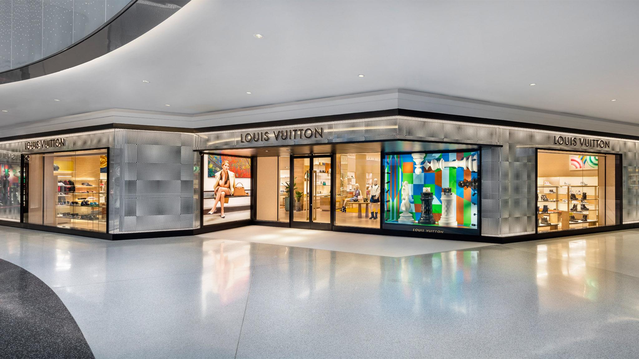 Louis Vuitton boutique in Saks Beverly Hills