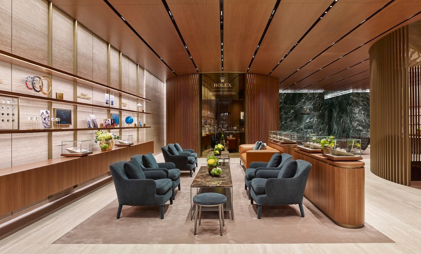 Rolex boutique in Beverly Hills